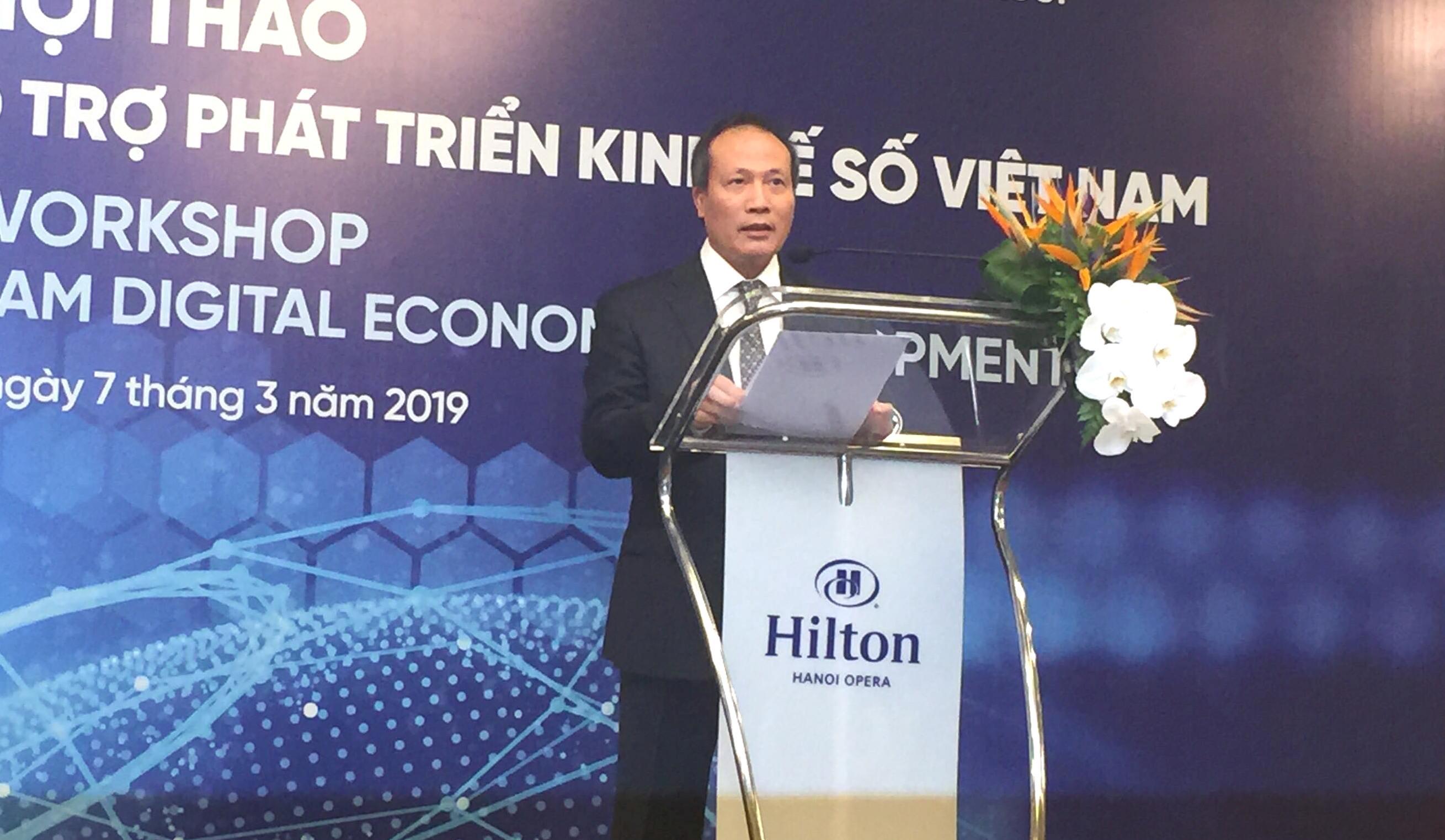 Hội thảo các vấn đề chính sách hỗ trợ phát triển kinh tế số Việt Nam