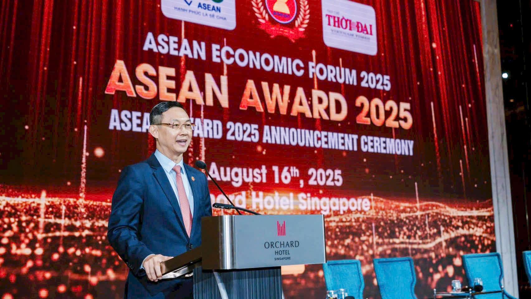 150 doanh nghiệp tham gia Lễ biểu dương Asean Award 2025 tại Singapore