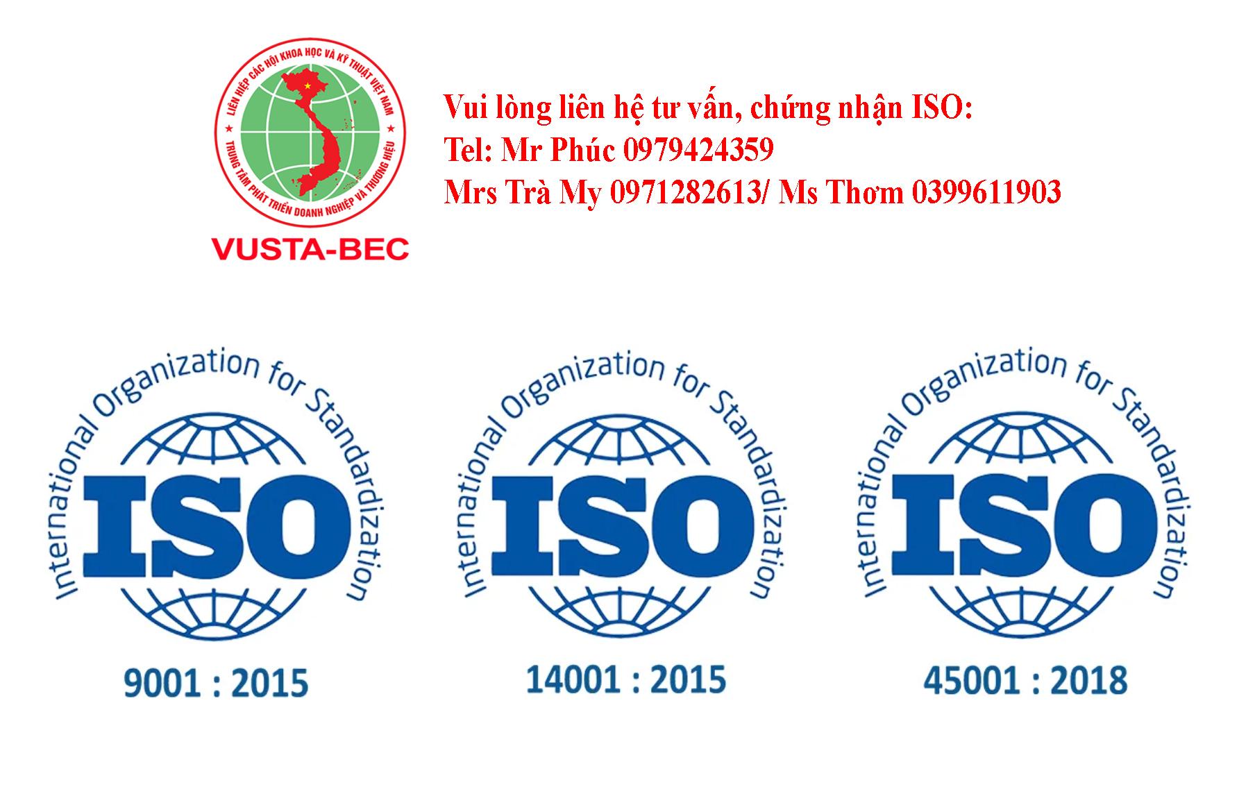 Lợi ích chứng nhận ISO cho doanh nghiệp